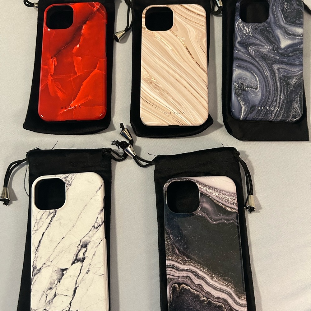 Burga iPhone 14 cases 5 for $20